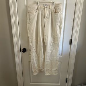 White Judy Blue bootcut denim